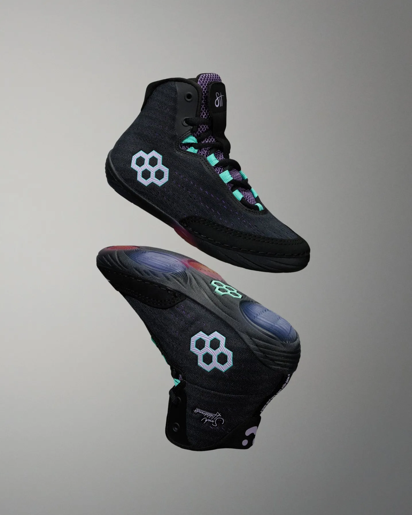 Hildebrandt Girl's Wrestling Shoes - Metamorphosis Black