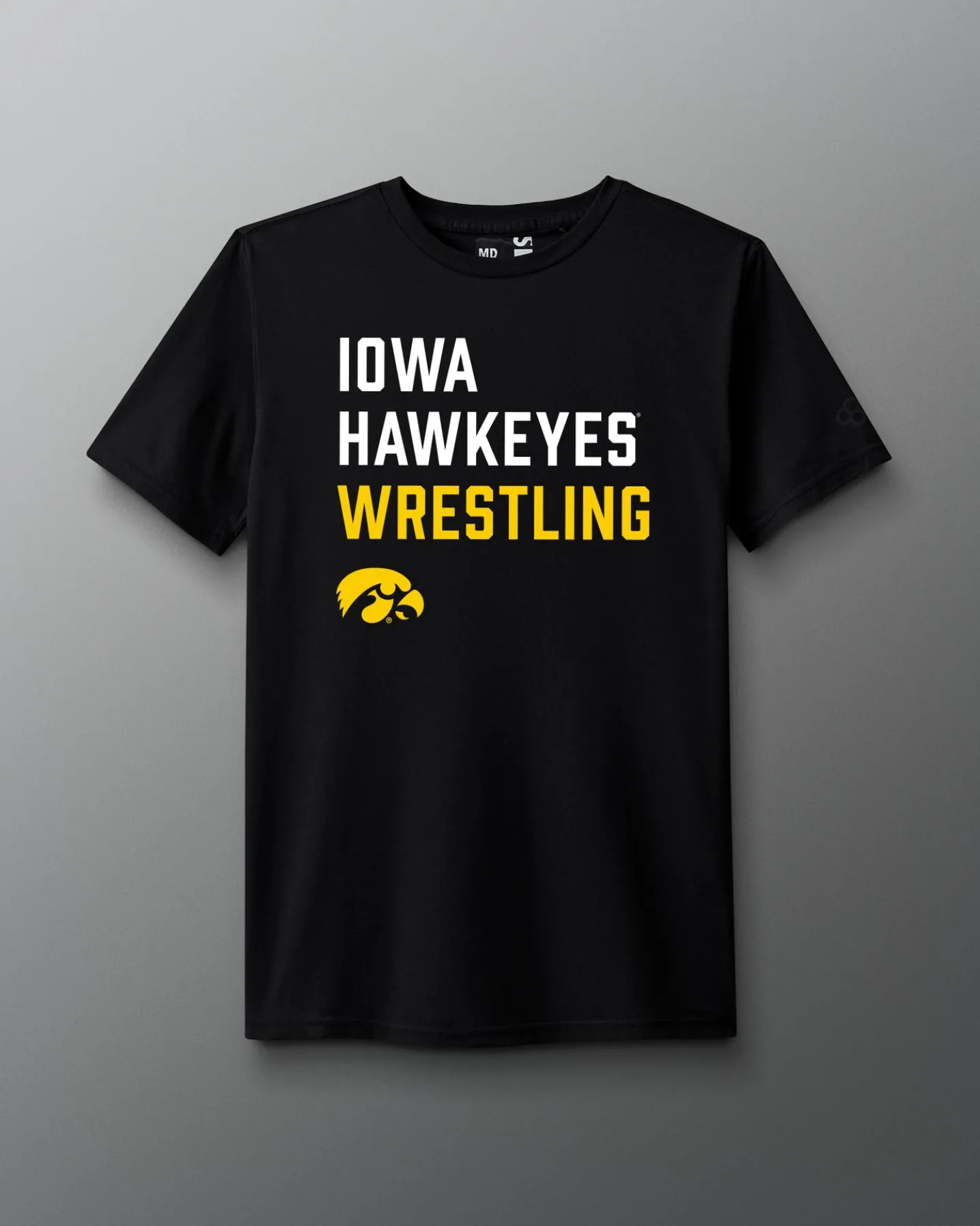 Iowa Wrestling Stacked T-Shirt