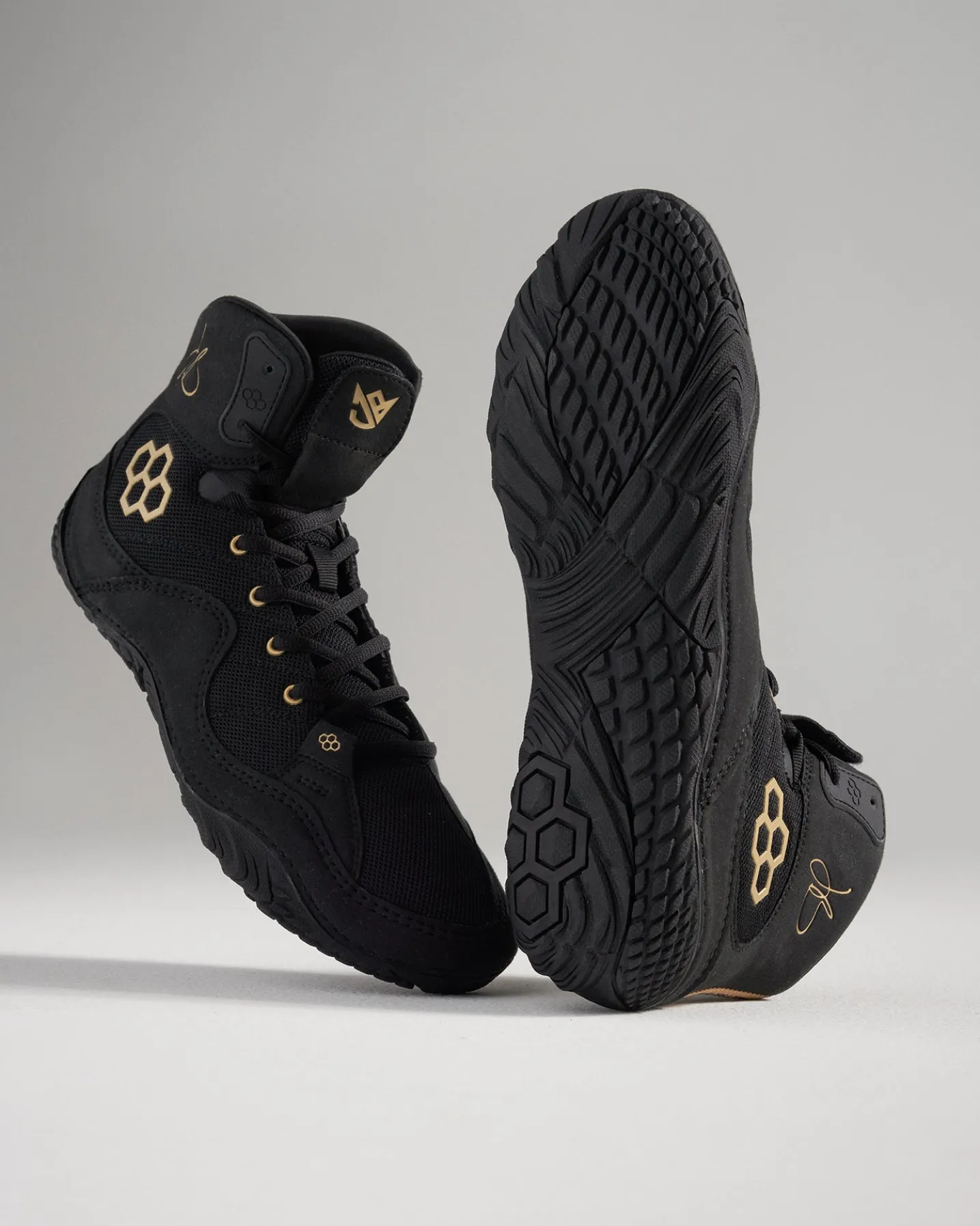 JB1 Adult Wrestling Shoes - ALLISEEISGOLD