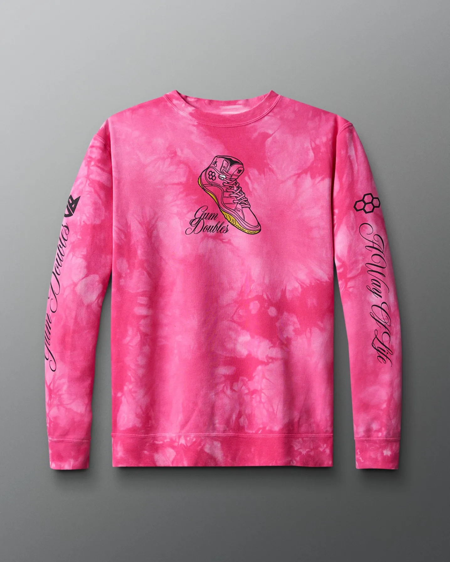 JB Gum Doubles Tie Dye Crewneck
