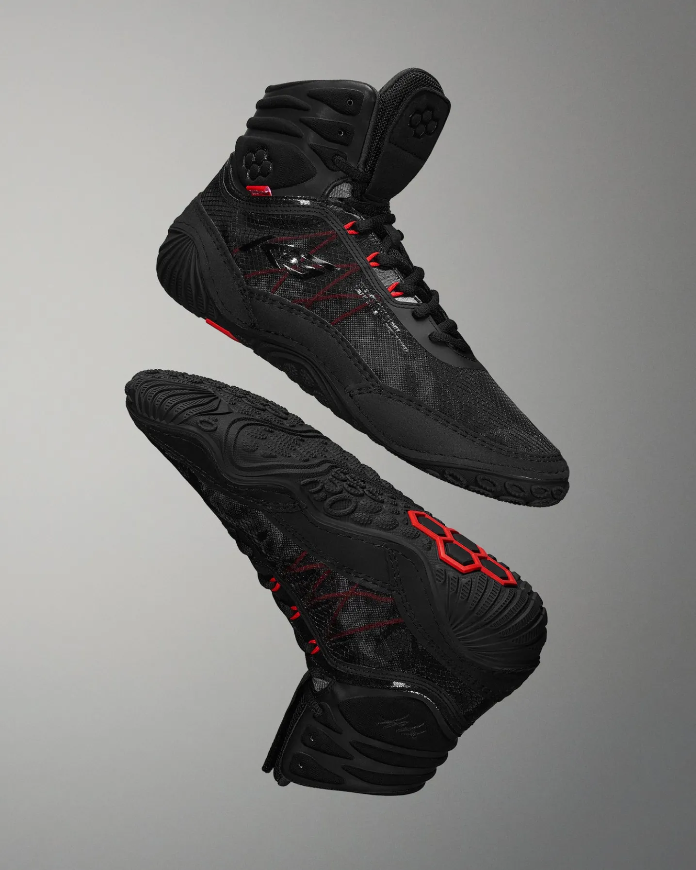 KS Infinity Edge Adult Wrestling Shoes - Carbon Black