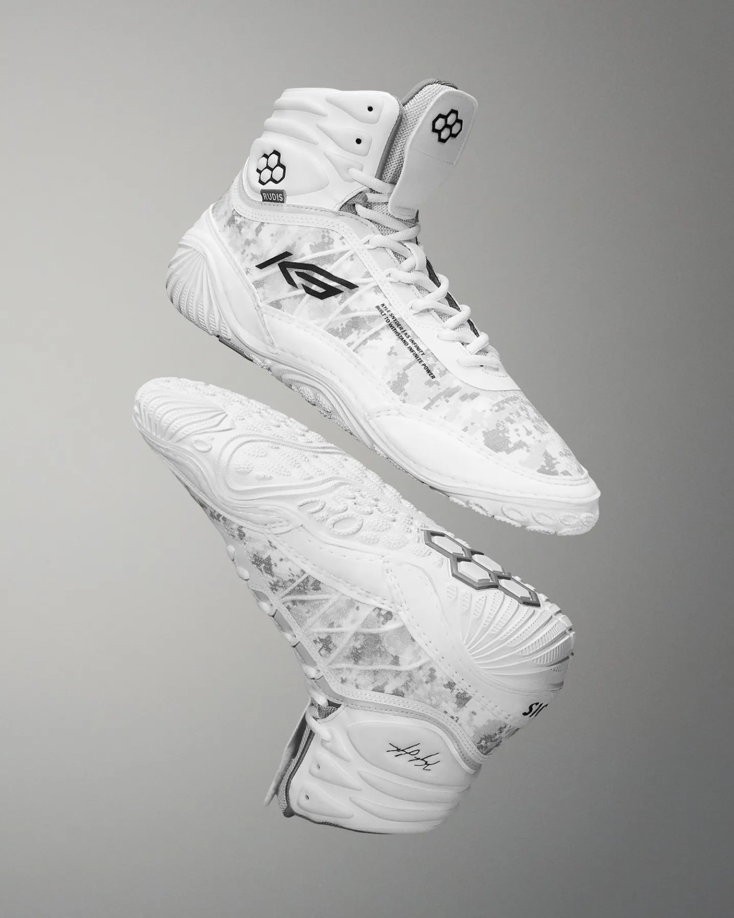 KS Infinity Edge Adult Wrestling Shoes - Winter Warfare