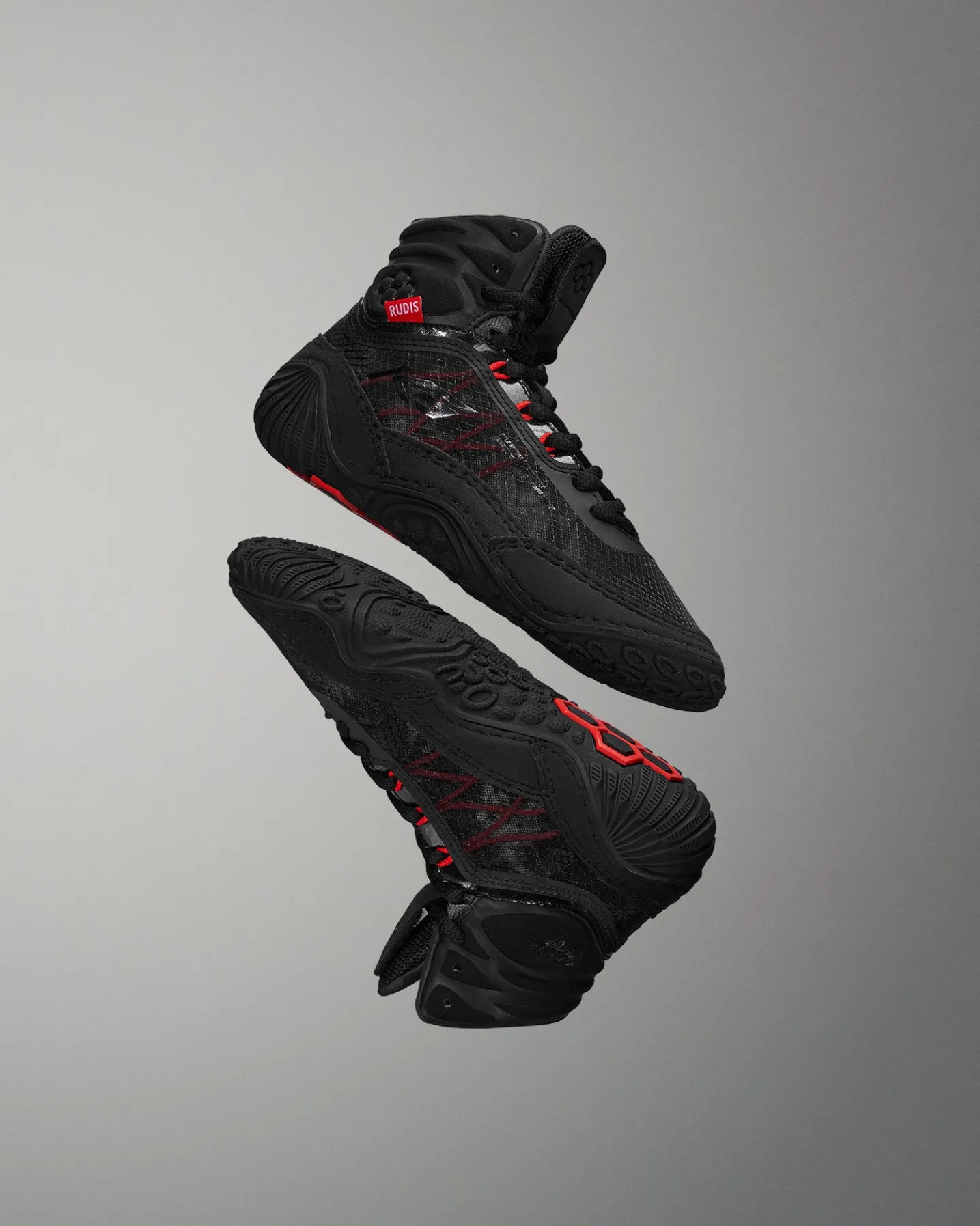 KS Infinity Edge Youth Wrestling Shoes - Carbon Black