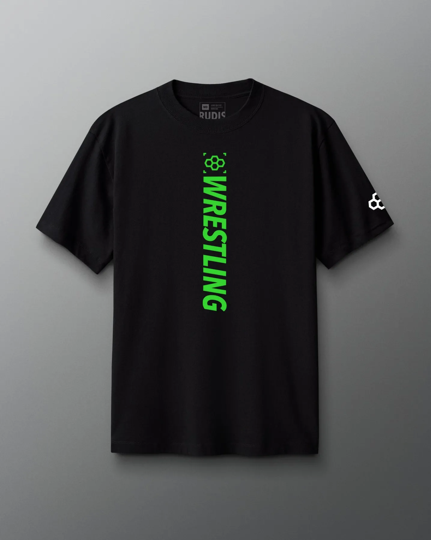 Neon Wrestling Hex Heavyweight T-Shirt