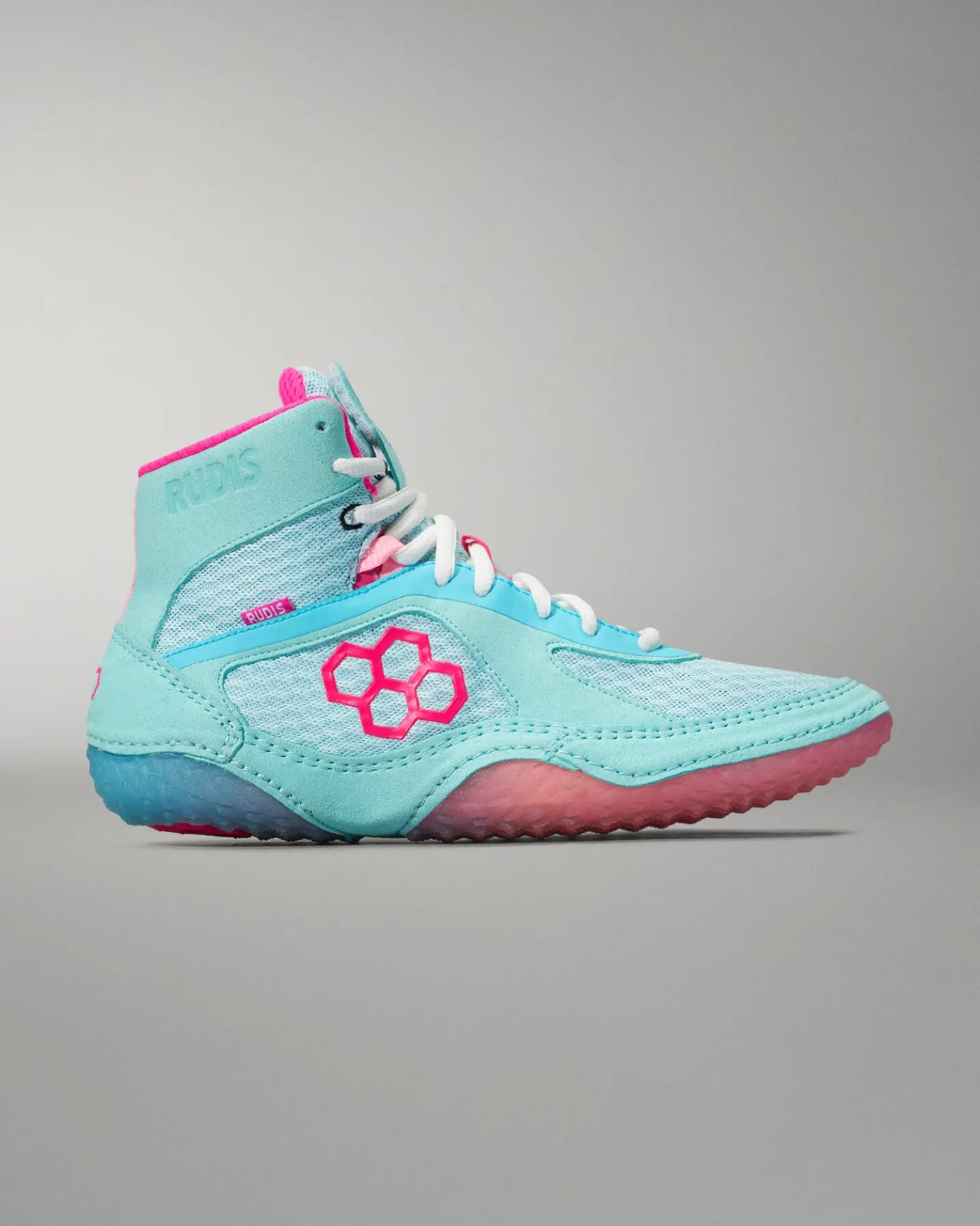 RUDIS Alpha 2.0 Adult Wrestling Shoes - Cotton Candy