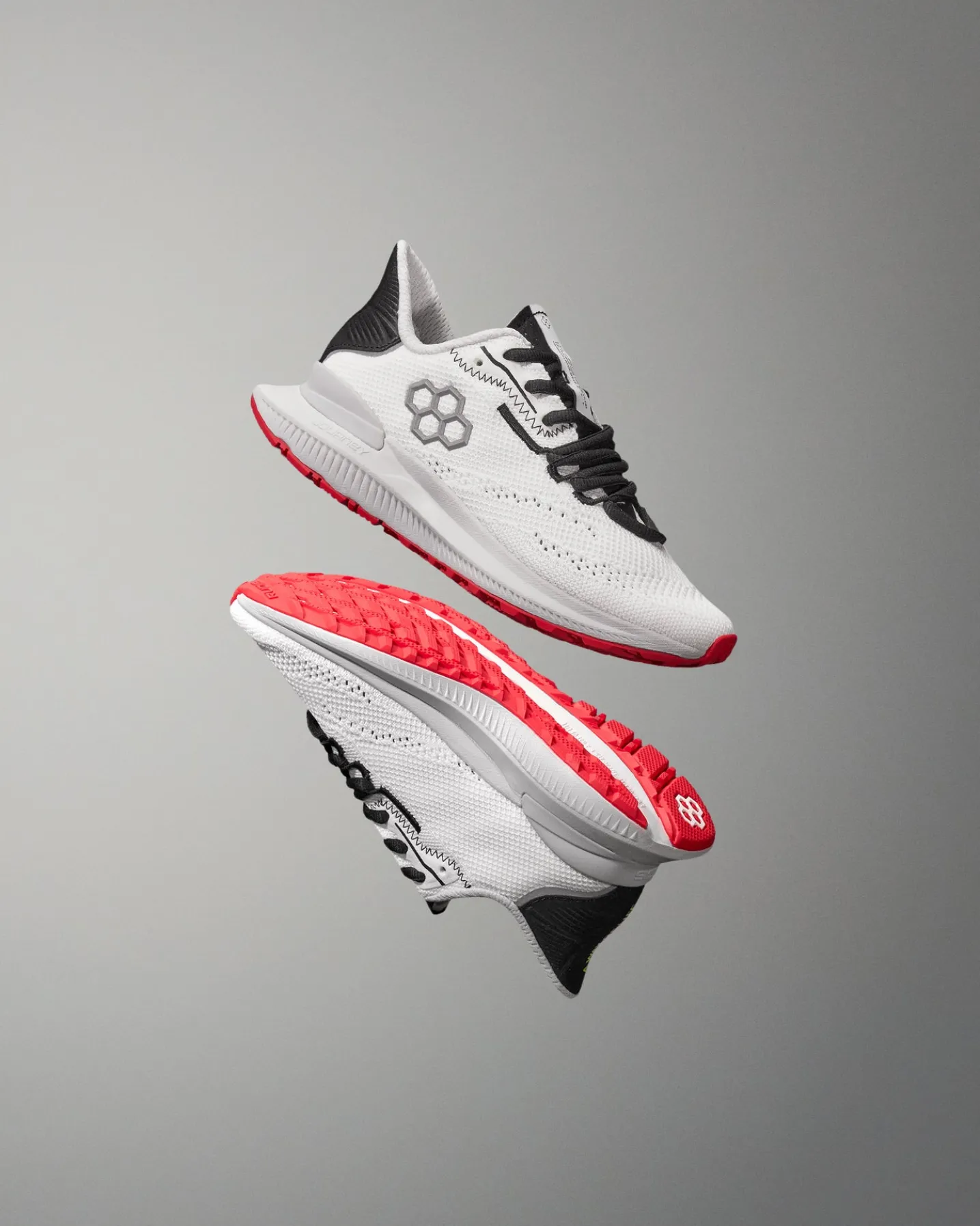 RUDIS Journey Knit Youth Training Shoes - White Hot