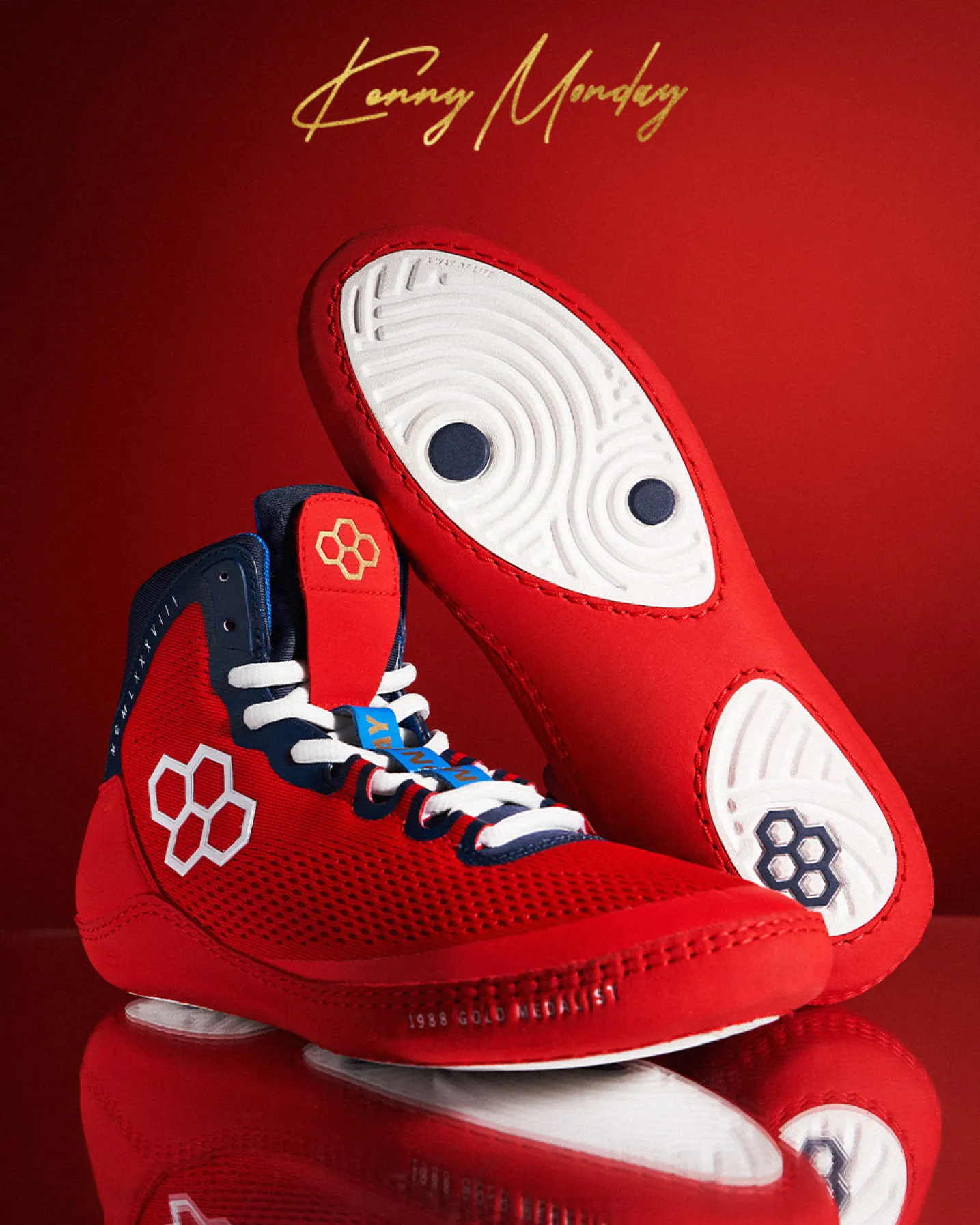 RUDIS Kenny Monday Adult Wrestling Shoes - The Dream