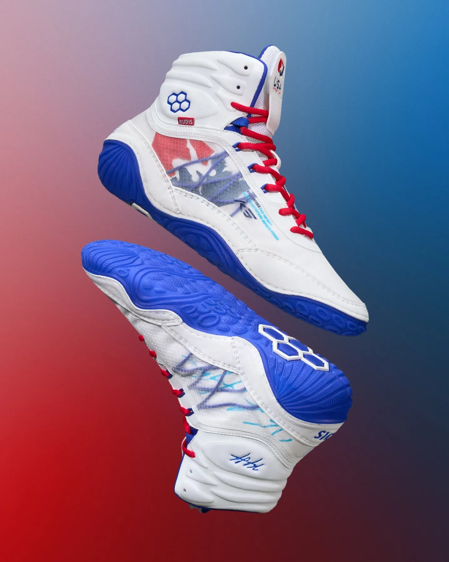 RUDIS KS Infinity Edge Adult Wrestling Shoes - USA Wrestling