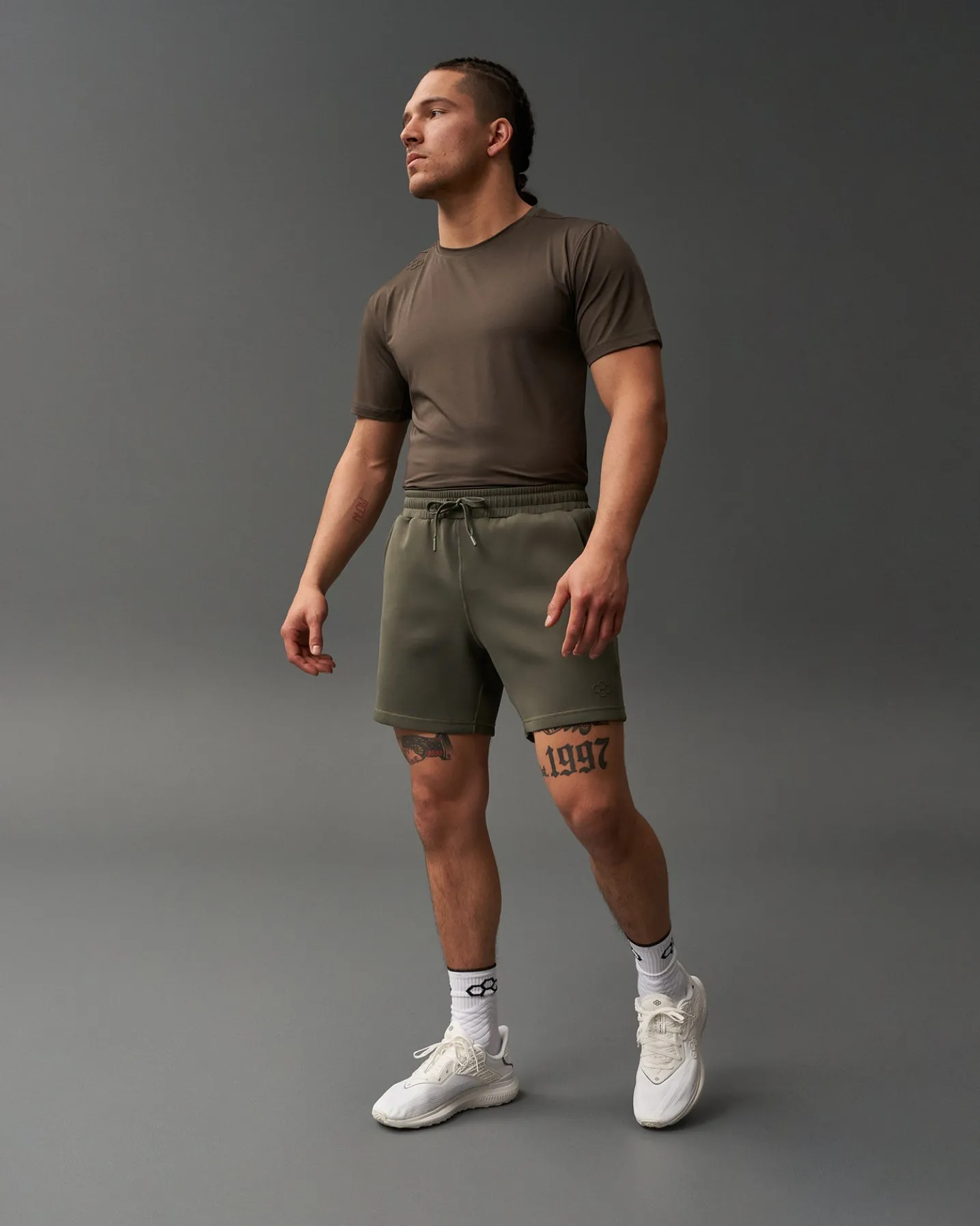 RUDIS Performance Stretch T-Shirt - Cocoa