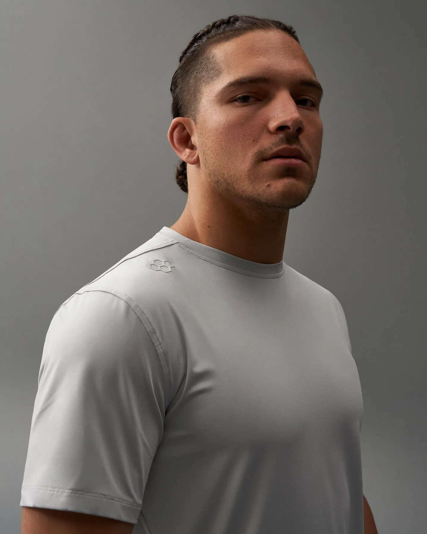 RUDIS Performance Stretch T-Shirt - Lunar Gray