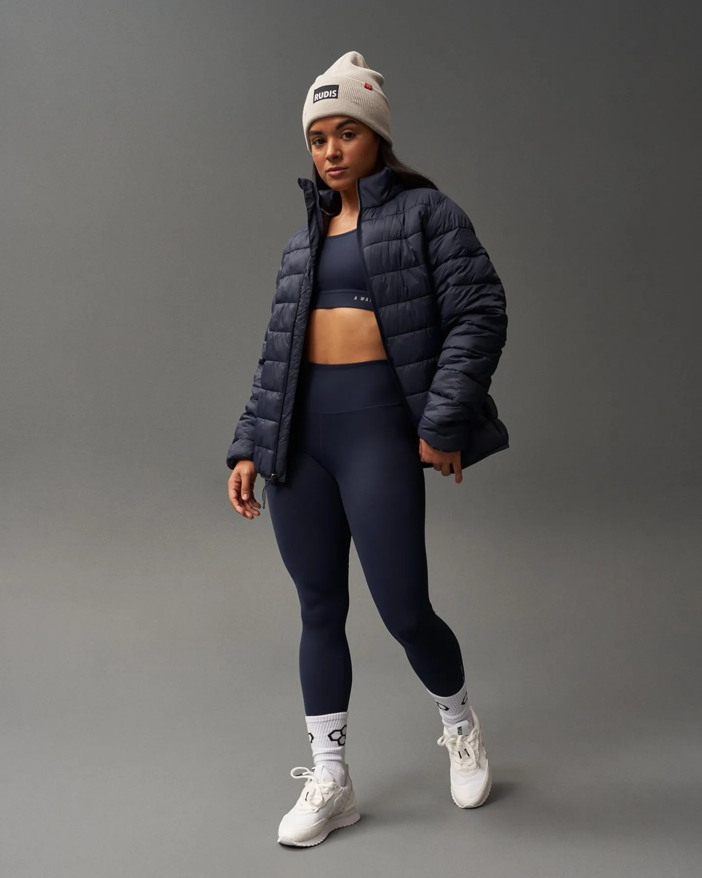 RUDIS Puffer Jacket - Navy