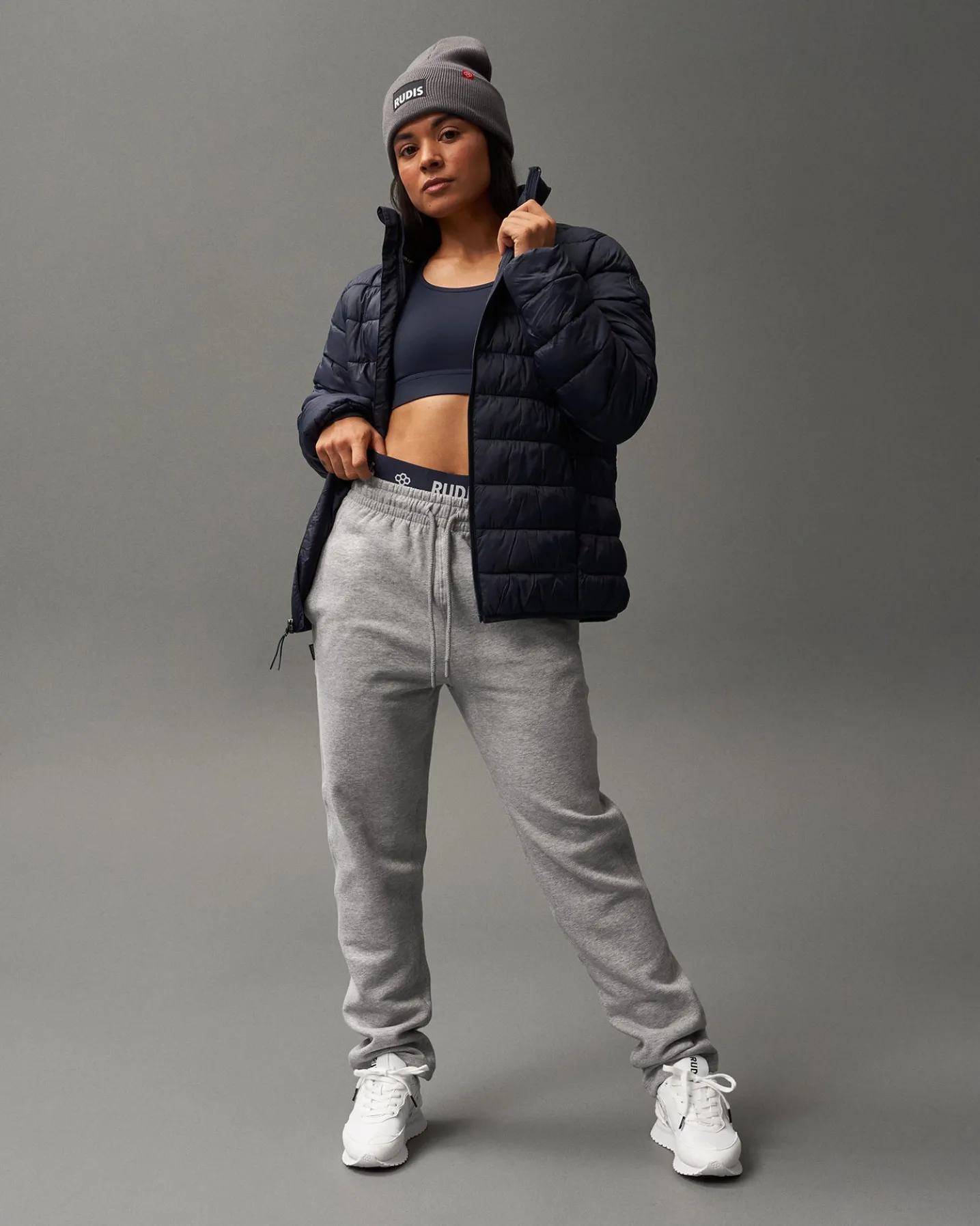 RUDIS Puffer Jacket - Navy