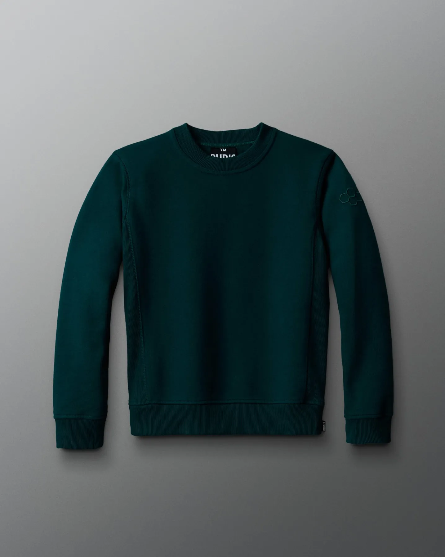 RUDIS Titan Heavyweight Fleece Youth Crewneck - Eagle Green