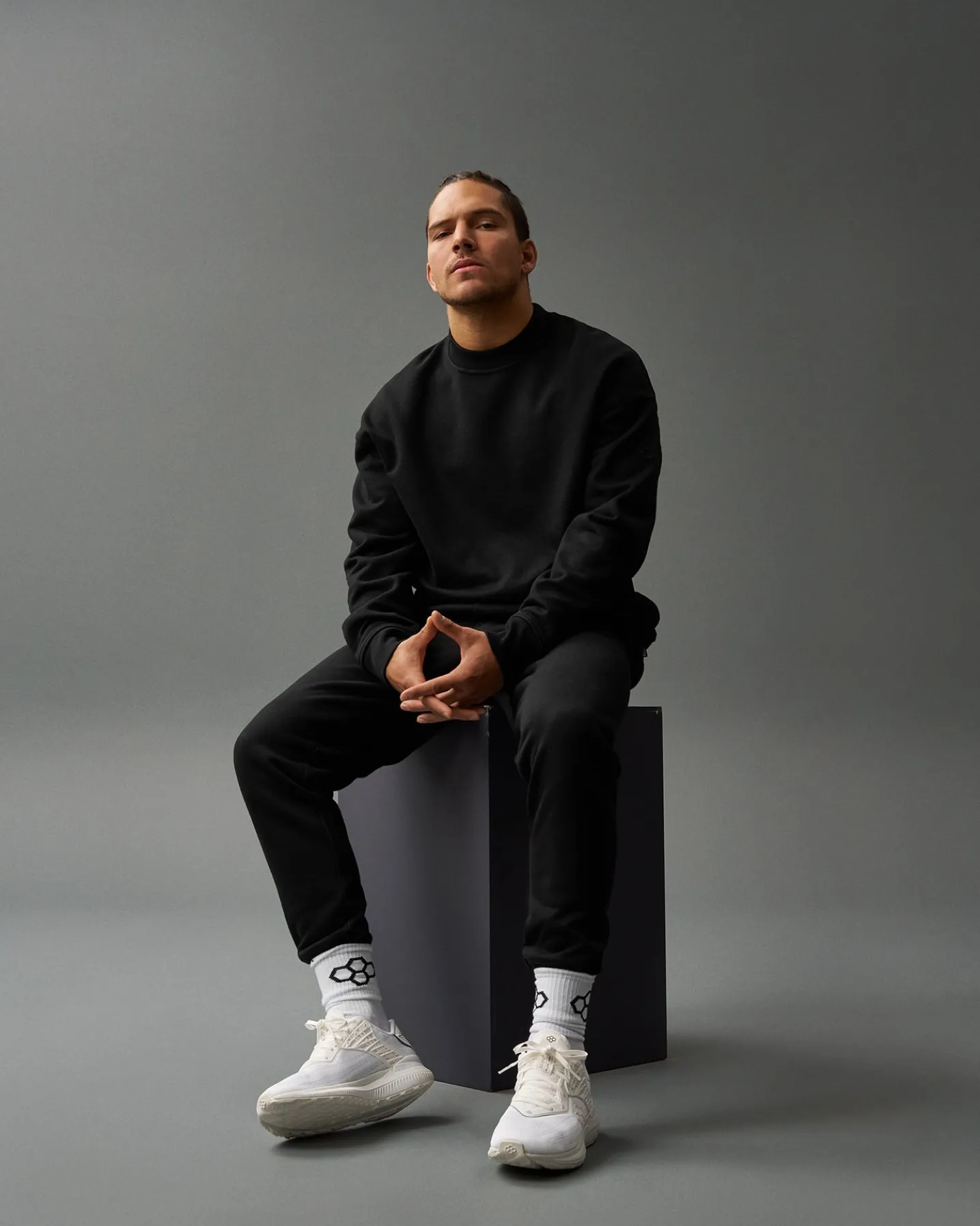 RUDIS Titan Heavyweight Fleece Crewneck - Black