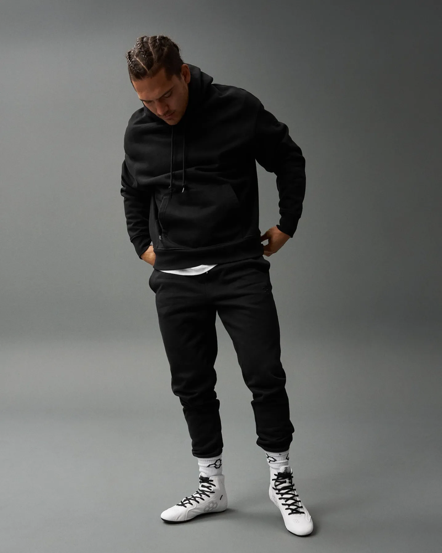 RUDIS Titan Heavyweight Fleece Hoodie - Black