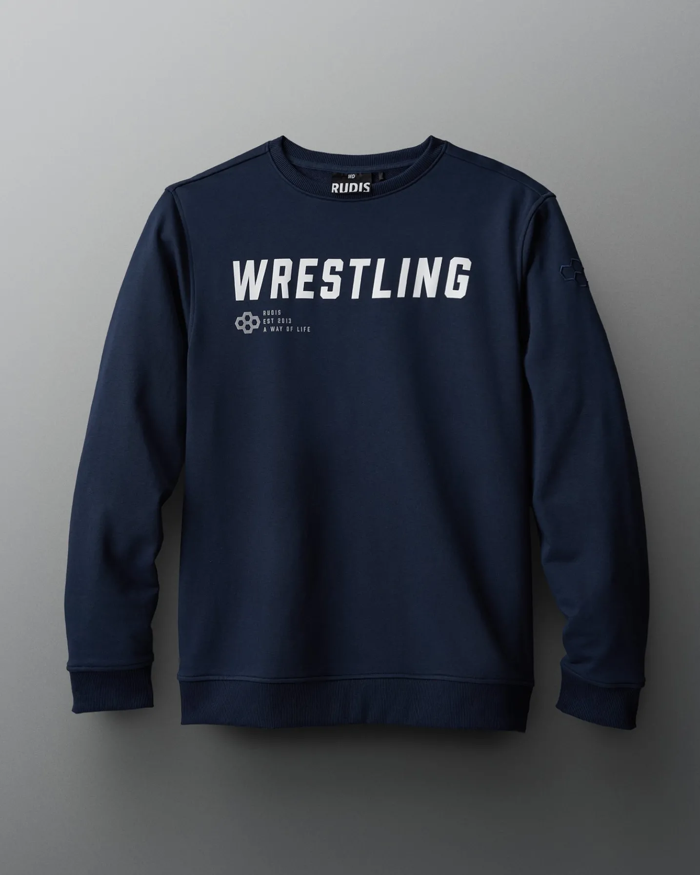 RUDIS Wrestling Slanted Elite Terry Crewneck