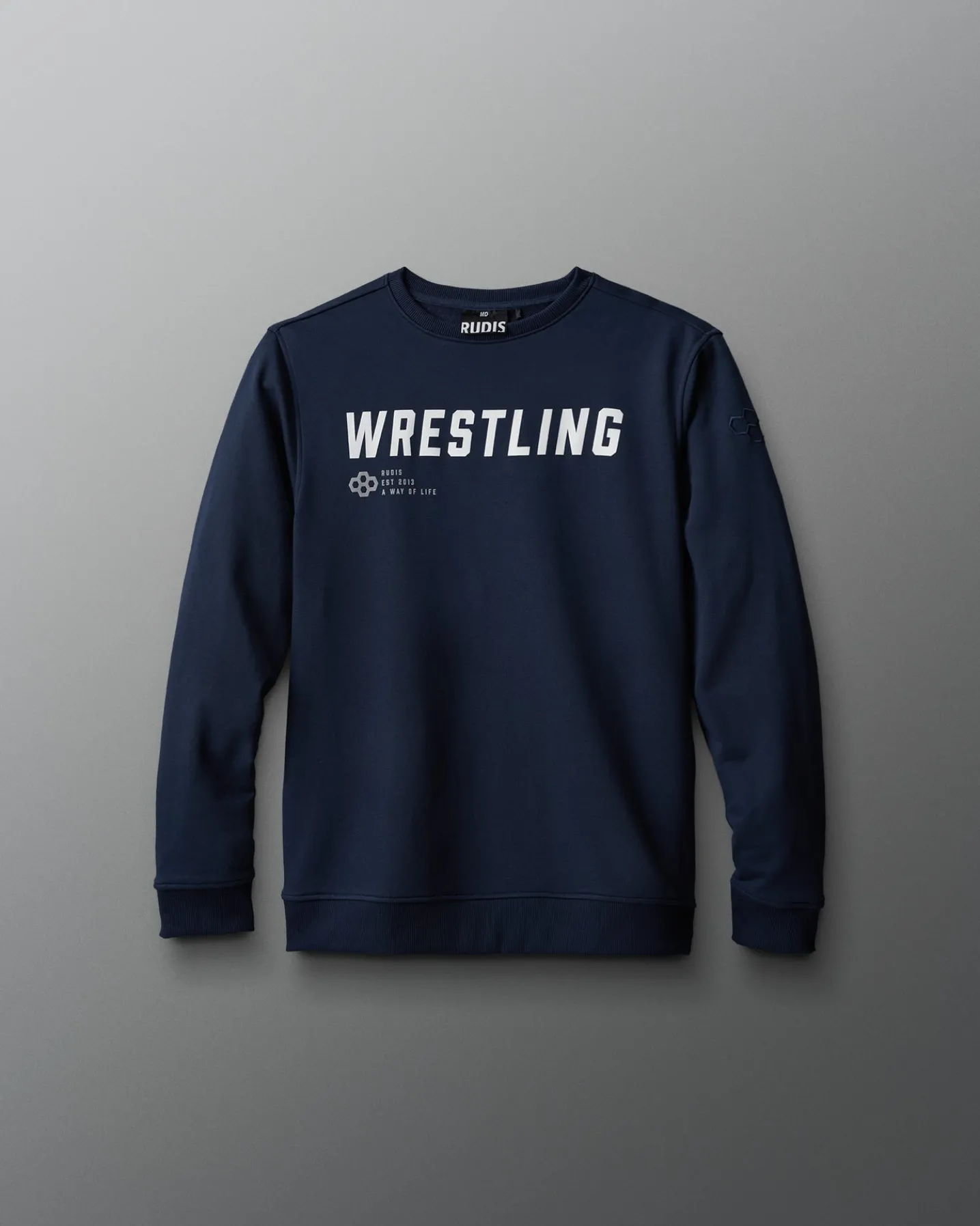 RUDIS Wrestling Slanted Youth Crewneck