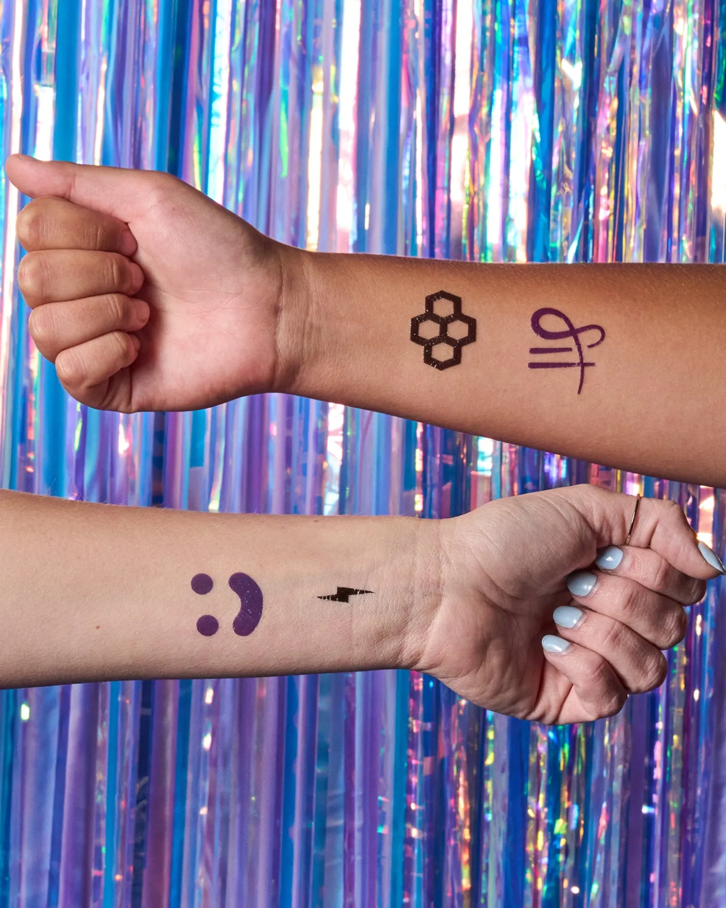 Sarah Hildebrandt 4-Pack Glitter Tattoos