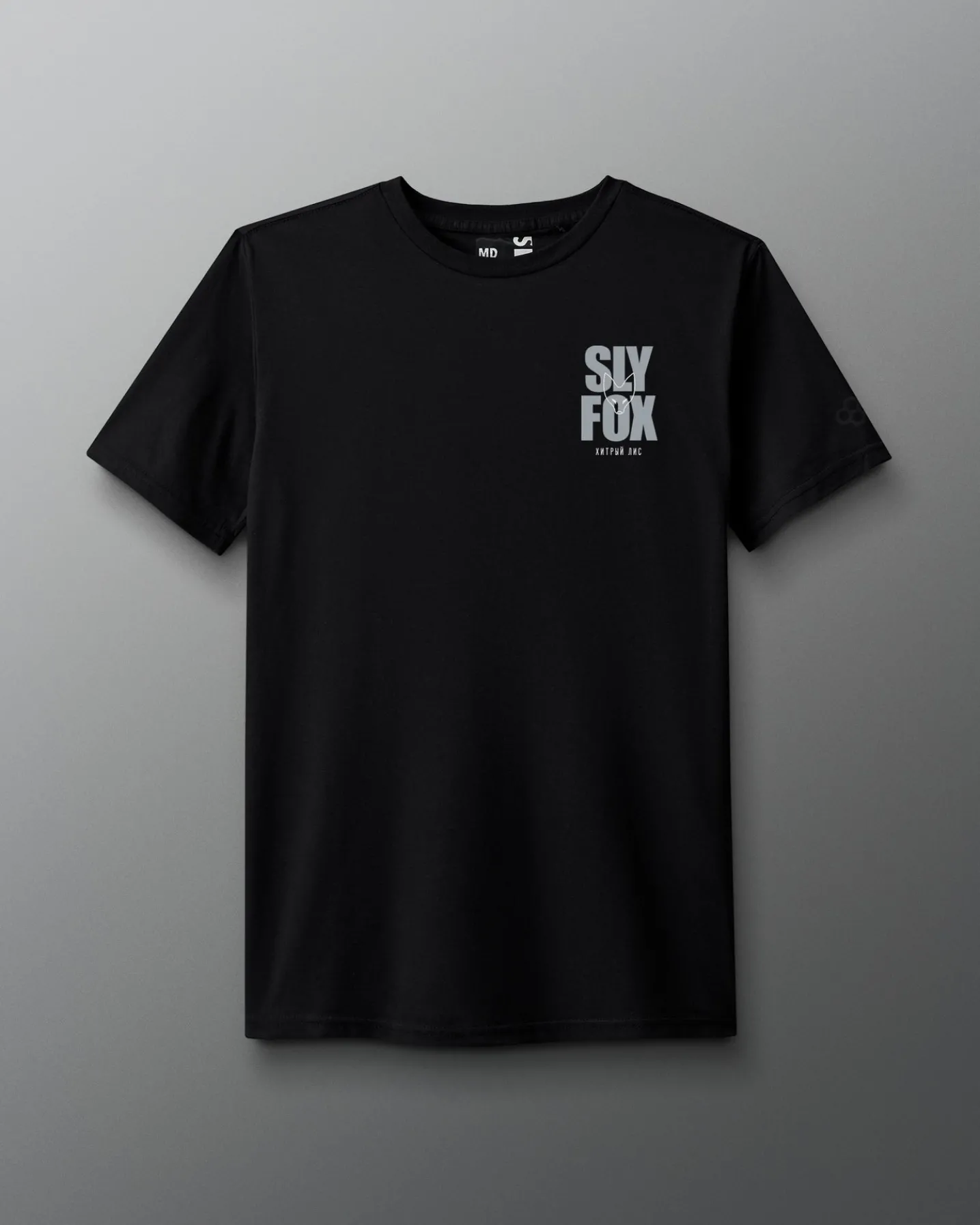 Sly Fox Stacked Wordmark T-Shirt