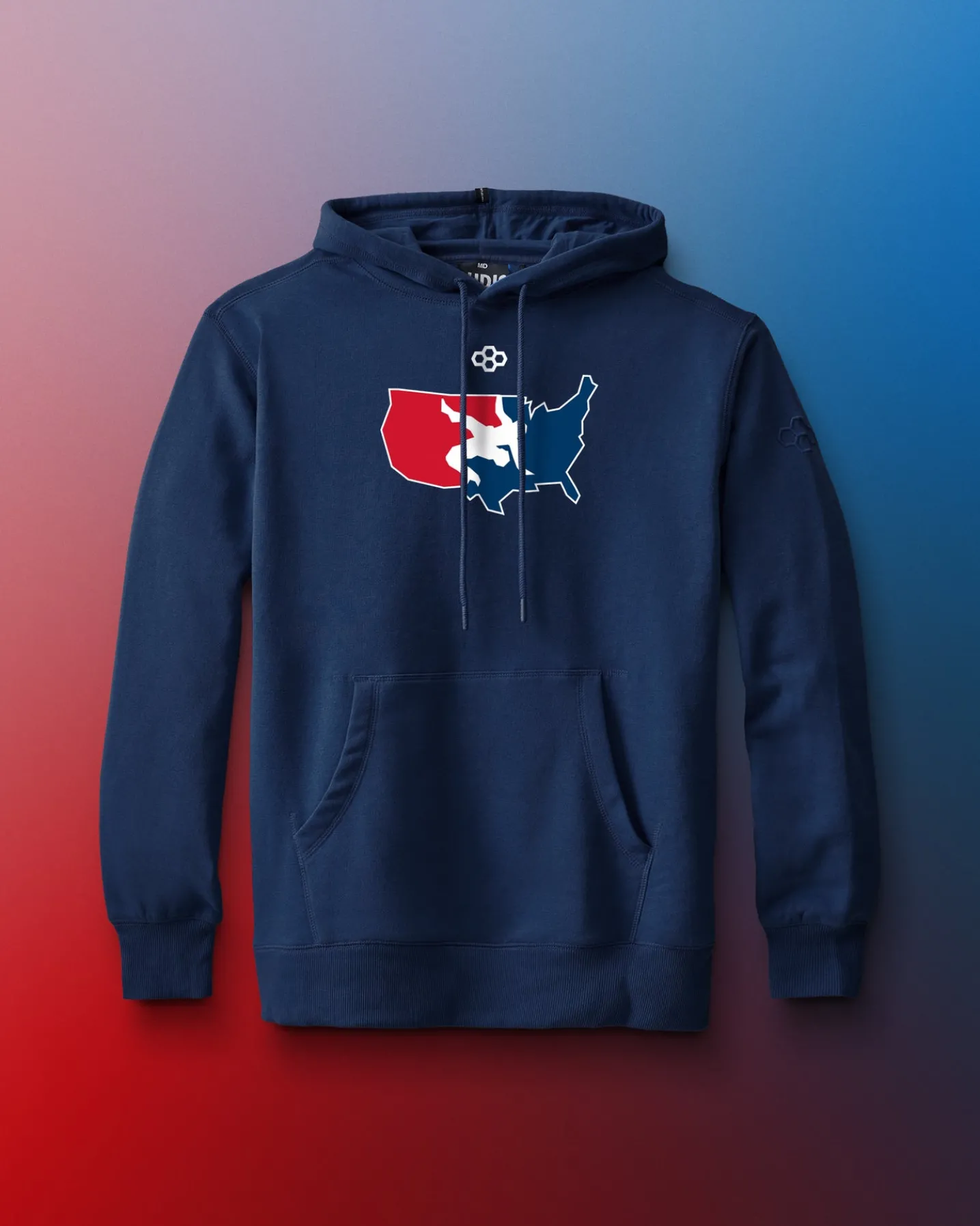 USA Wrestling Logo Comfort Fleece Hoodie