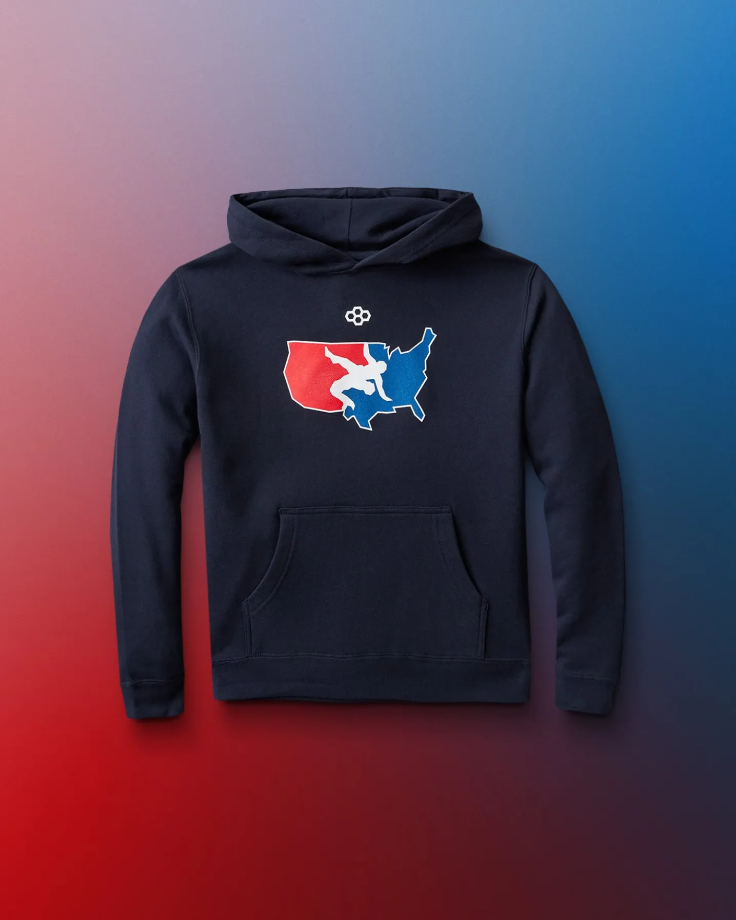 USA Wrestling Logo Youth Tradition Hoodie