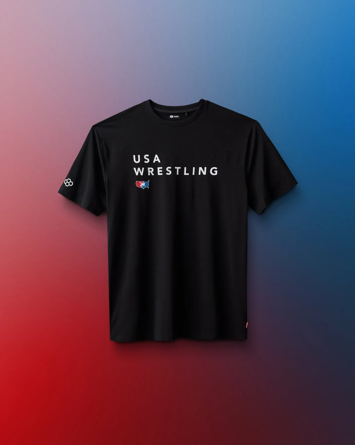 USA Wrestling Stacked Hybrid Youth T-Shirt