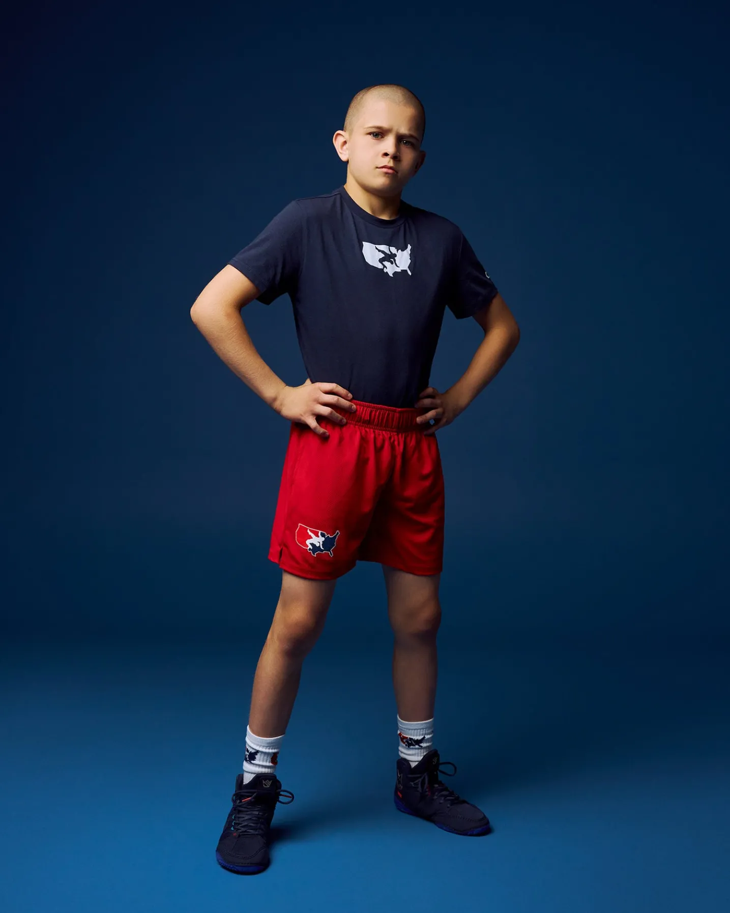 USAW Logo 6" 2.0 Youth Mesh Shorts