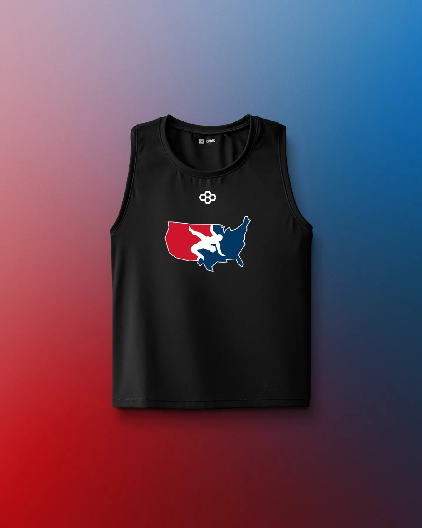 USAW Logo COOL-FEEL Women's Crop Tank Top