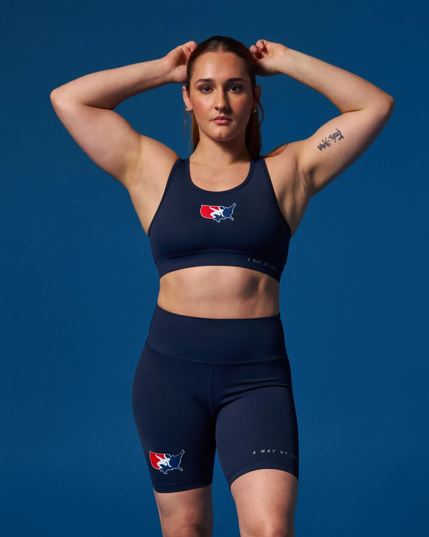 USAW Logo Women's Sports Bra