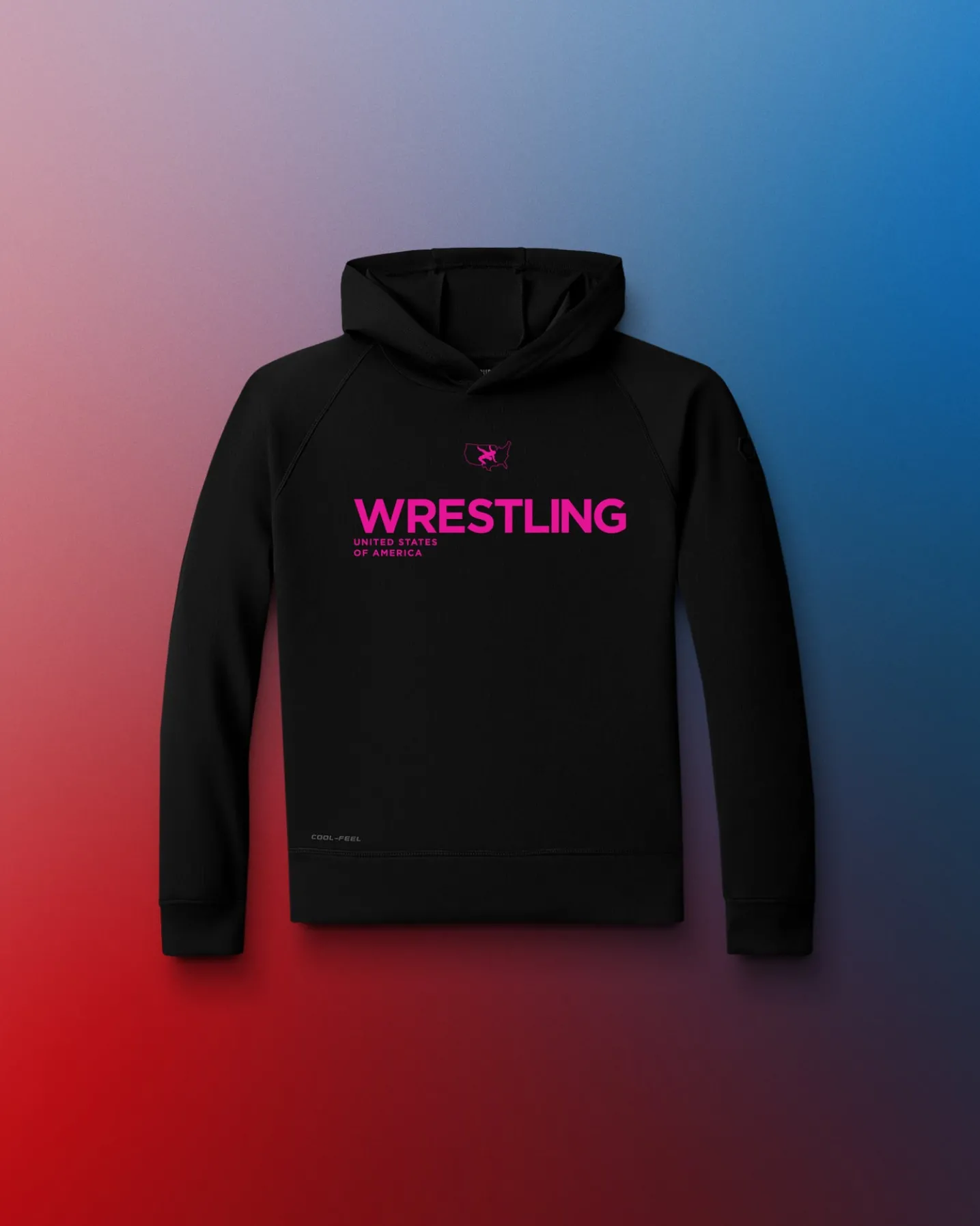 USAW Wrestling COOL-FEEL Youth Hoodie