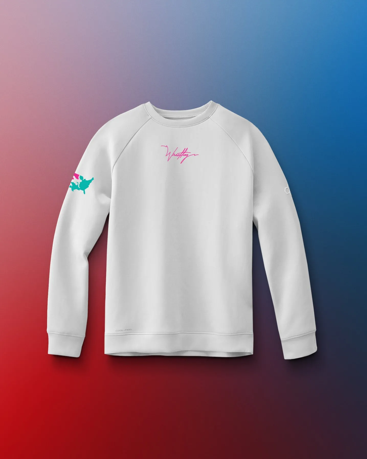 USAW Wrestling COOL-FEEL Youth Crewneck