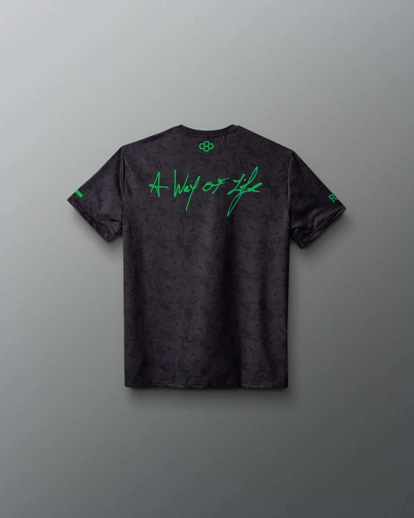 Wrestling Wordmark Black Camo Youth Sublimated T-Shirt